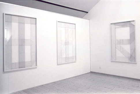 Mon Titre - 1997-8
vidrio, metal, pintura
162x104x4 cm