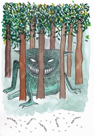 The Monster of the  Wood